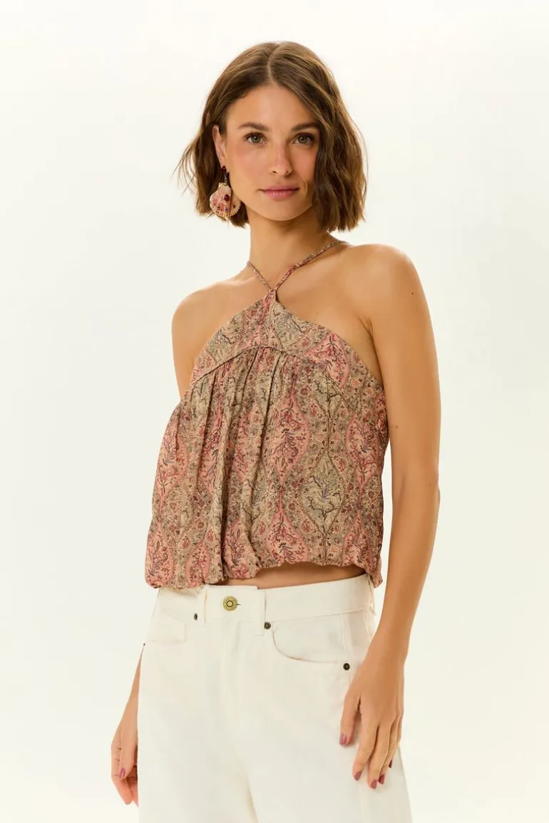 Blusa Balone Ggt Estampa Solar