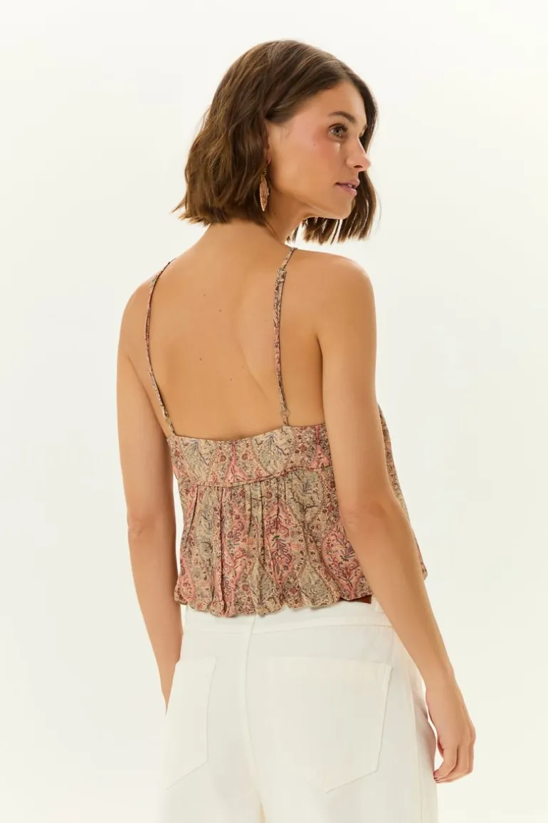 Blusa Balone Ggt Estampa Solar