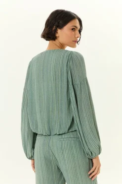 Blusa Balone Ggt Estampa Zig