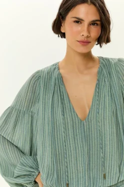 Blusa Balone Ggt Estampa Zig