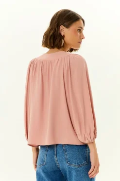 Blusa Gola Botao