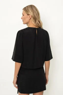 Blusa Manga Curta Pala