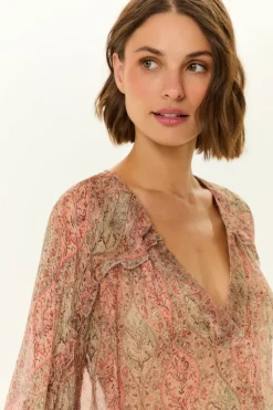 Blusa Manga Longa Ggt Estampa Solar