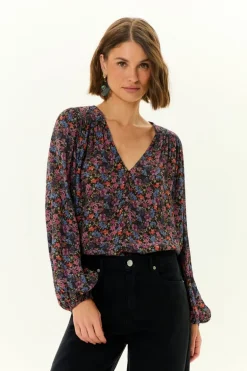 Blusa Manga Longa Ggt Estampa Liza