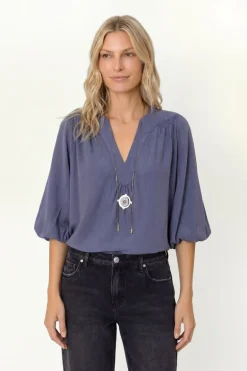 Blusa Pala Franzido