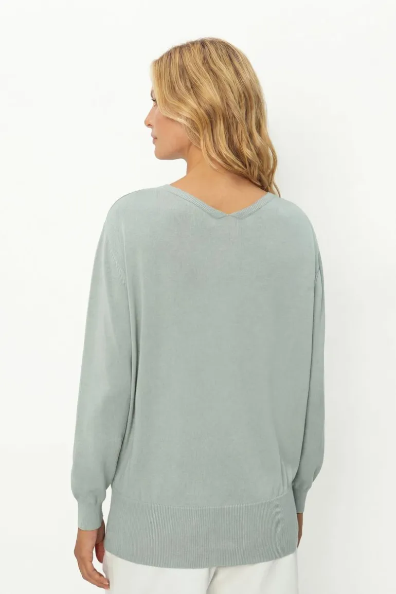 Blusa Tricot Decote v