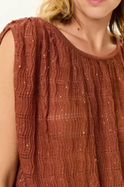 Blusa Tricot Franzidos