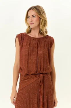 Blusa Tricot Franzidos