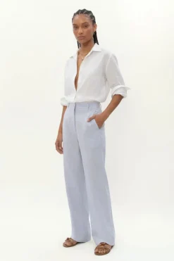 Calça Alfaiataria Linho Prega