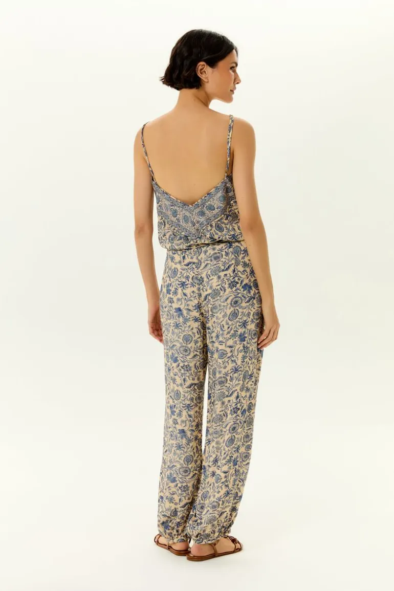 Calça Balone Estampa Céu