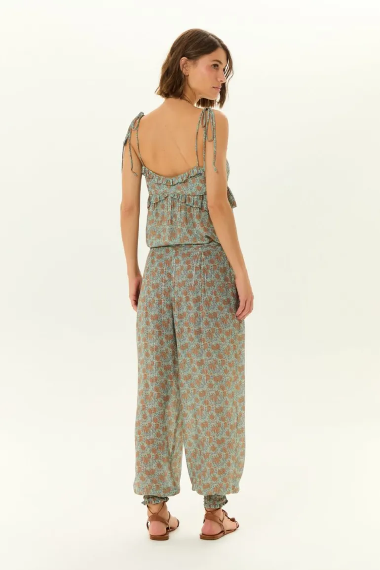 Calça Balone Estampa Greeny b