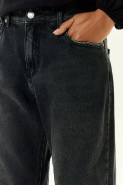 Calça Jeans Black Relaxed Rasgos