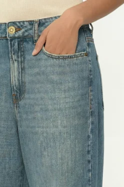 Calça Jeans Boyfriend Com Used