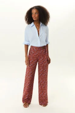 Calça Metais Estampa Roses