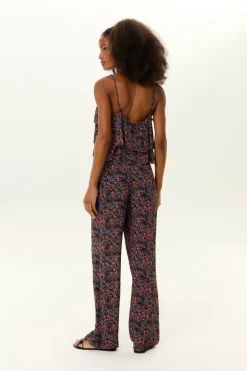Calça Reta Ggt Estampa Liza