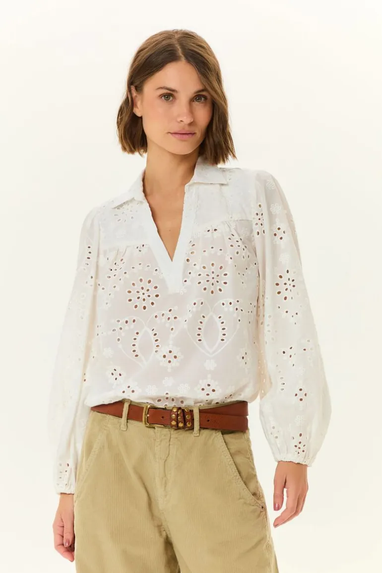 Camisa Laise Bordado Cristal
