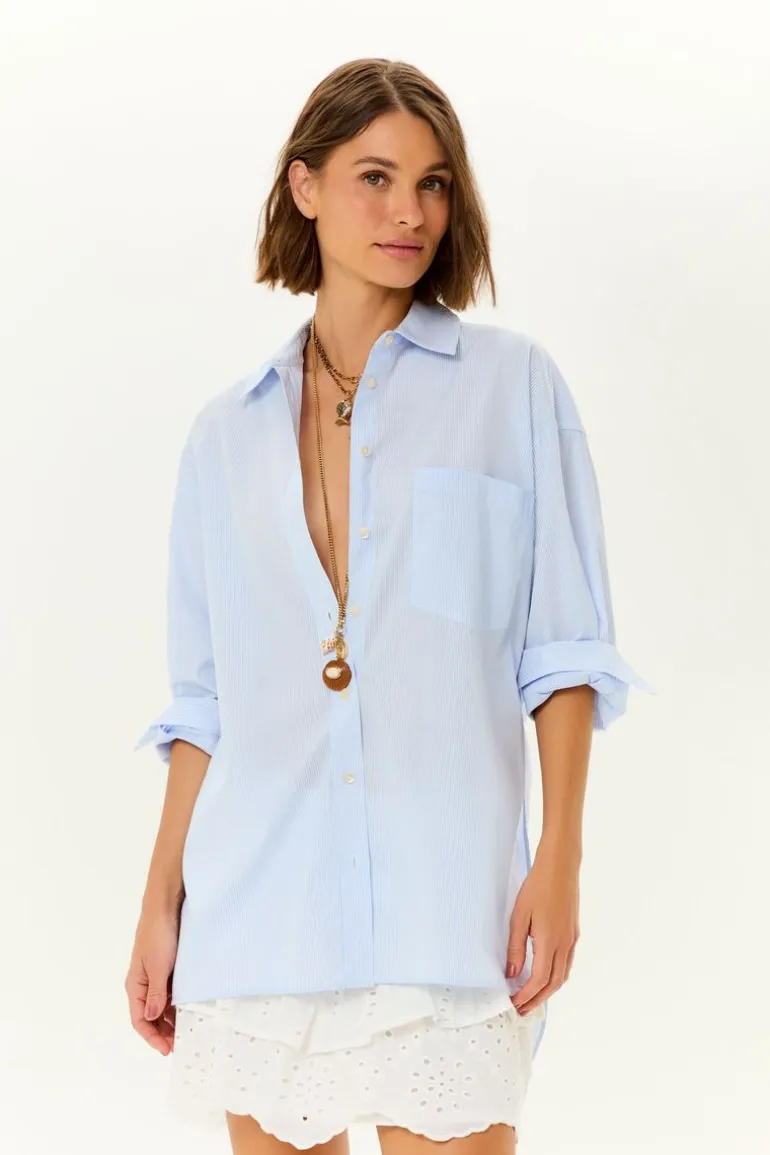 Camisa Oversize Risca
