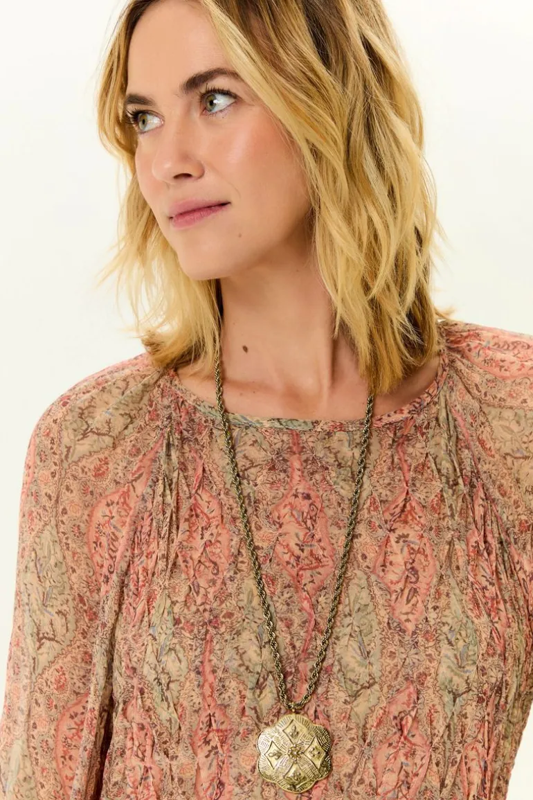 Colar Pingente Boho Vintage