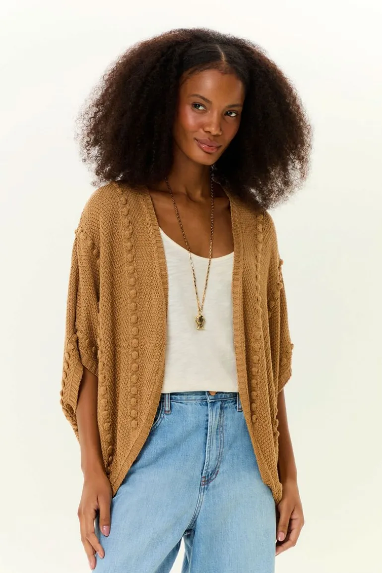 Kimono Tricot Ponto Pipoca