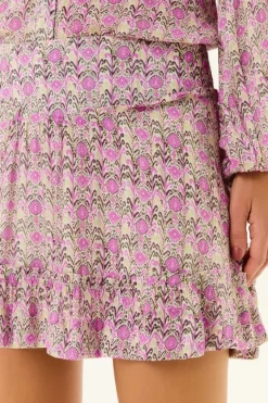 Saia Estampa Ikat