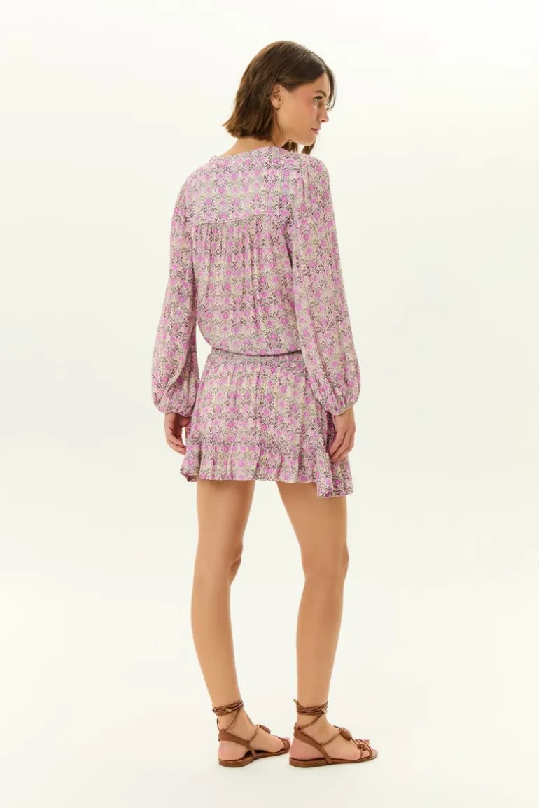 Saia Estampa Ikat