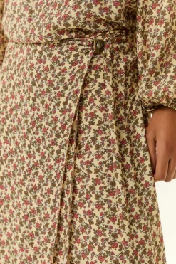 Saia Midi Ggt Estampa Ticy