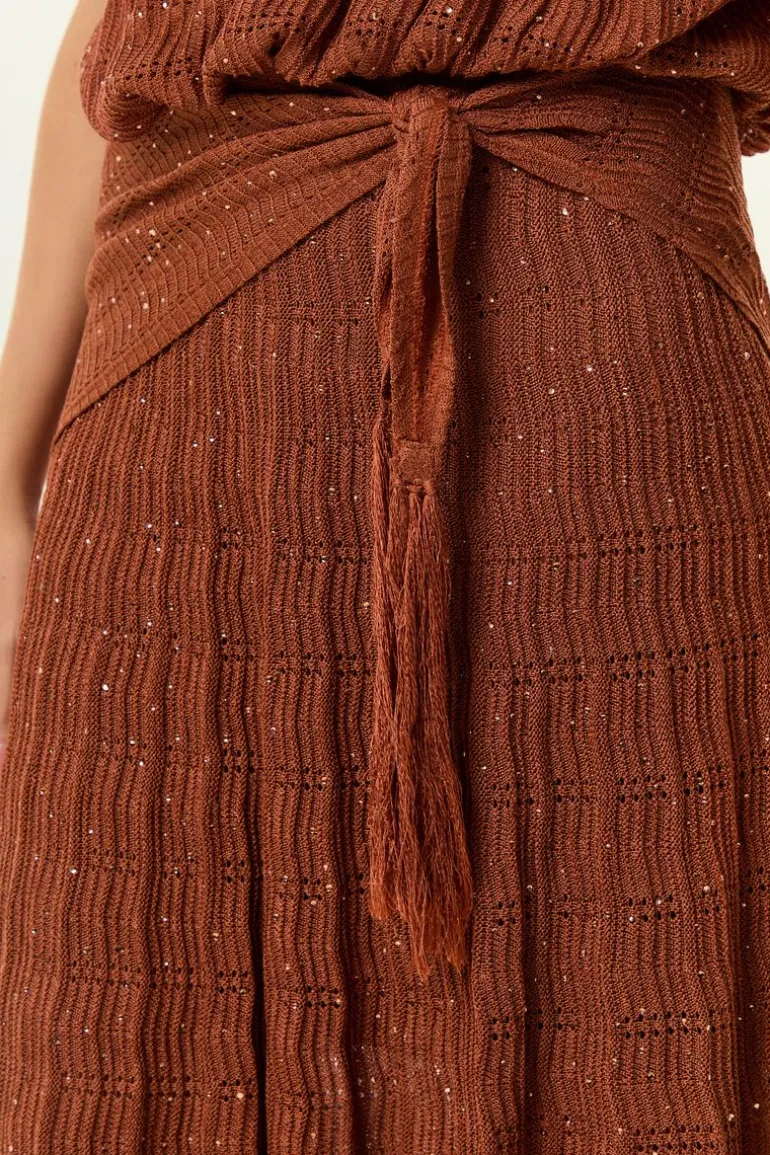 Saia Tricot Ponto Listras