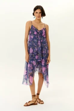 Vestido Assimetrico Ggt Estampa Tish