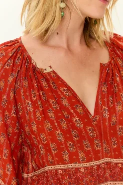 Vestido Chemise Estampa Chilli