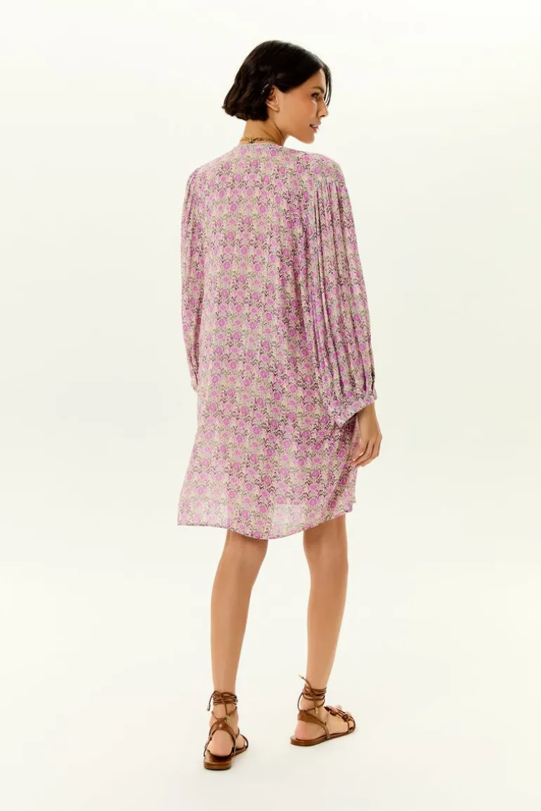 Vestido Curto Estampa Ikat