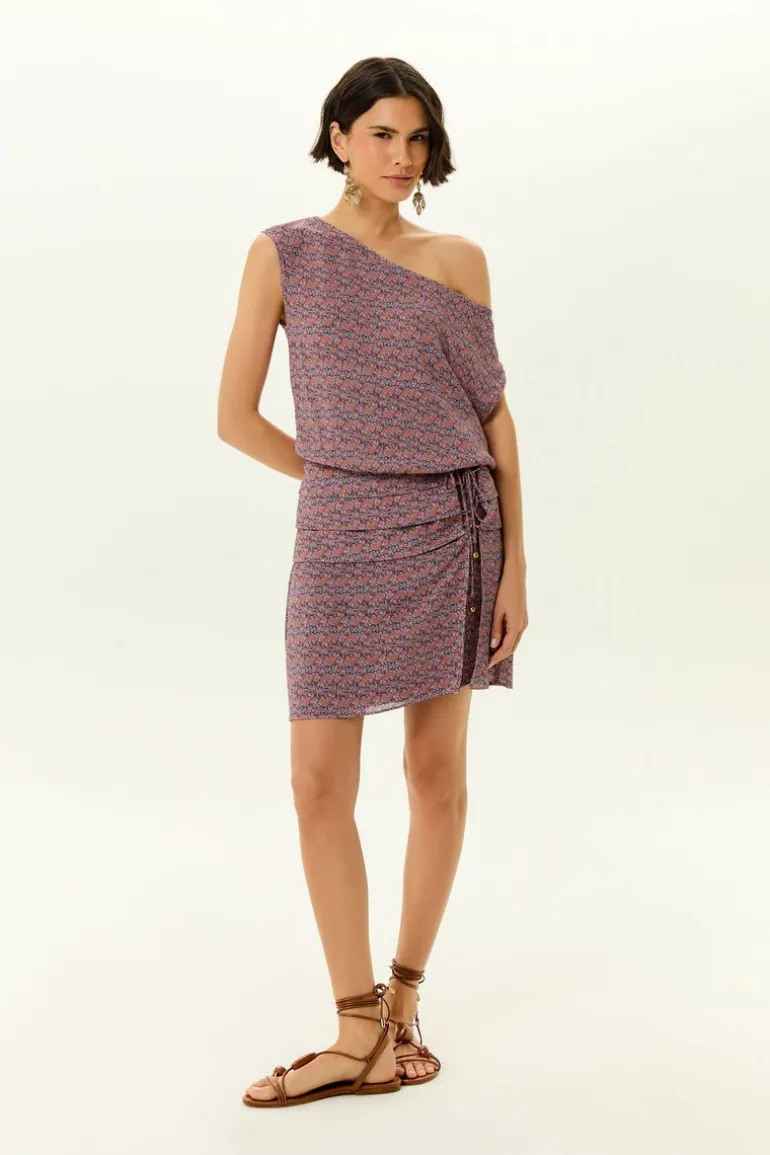 Vestido Curto Ggt Estampa Tuk