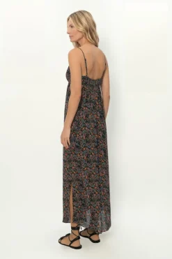 Vestido Longo Ggt Estampa Liza