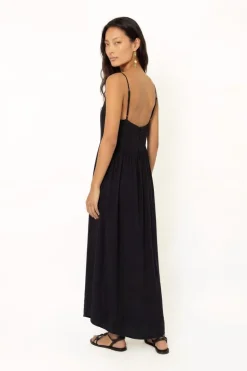Vestido Midi Decote v