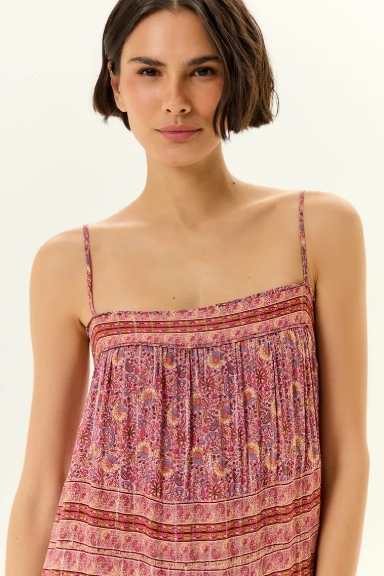 Vestido Midi Estampa Flori c
