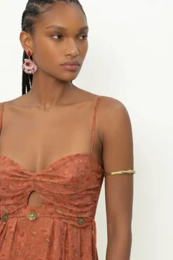 Vestido Midi Estampa Talin