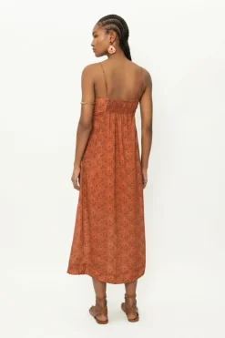 Vestido Midi Estampa Talin