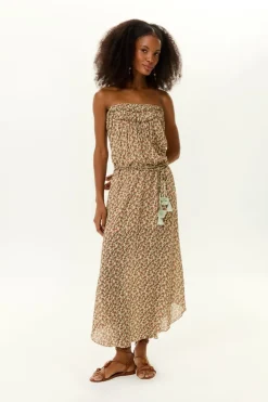 Vestido Midi Ggt Estampa Ticy