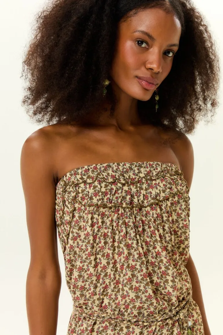 Vestido Midi Ggt Estampa Ticy