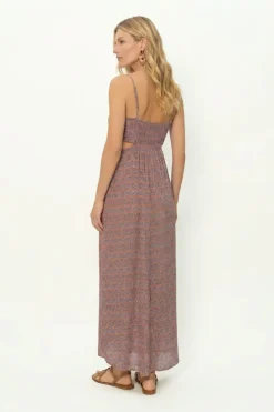 Vestido Midi Ggt Estampa Tuk