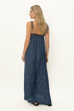 Vestido Midi Jacquard Cachemiere