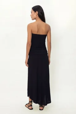 Vestido Midi Sem Alça