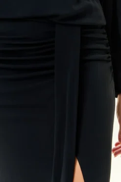 Vestido Midi Um Ombro So