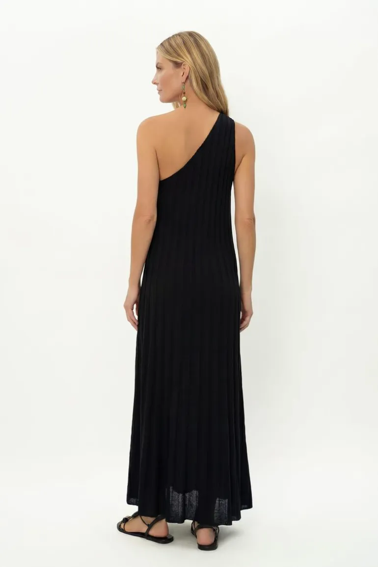 Vestido Tricot Um Ombro So